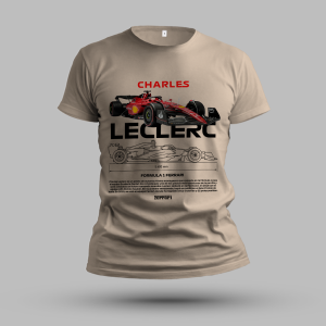 Urban Folk - Charles Leclerc Ferrari F1 Men's Premium T-Shirts