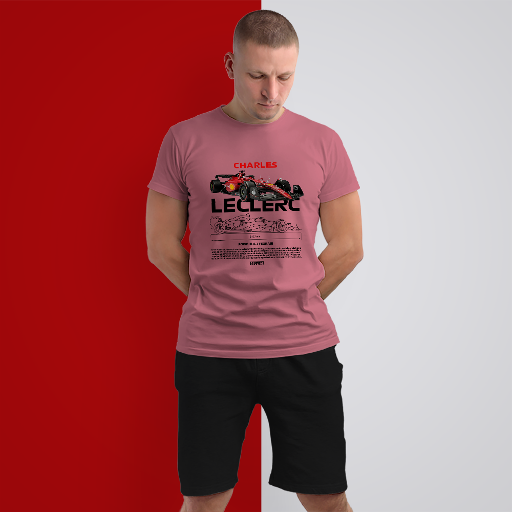 Urban Folk - F1 Checo Perez Redbull Racing Silver Men's Premium T-Shirts - Image 8